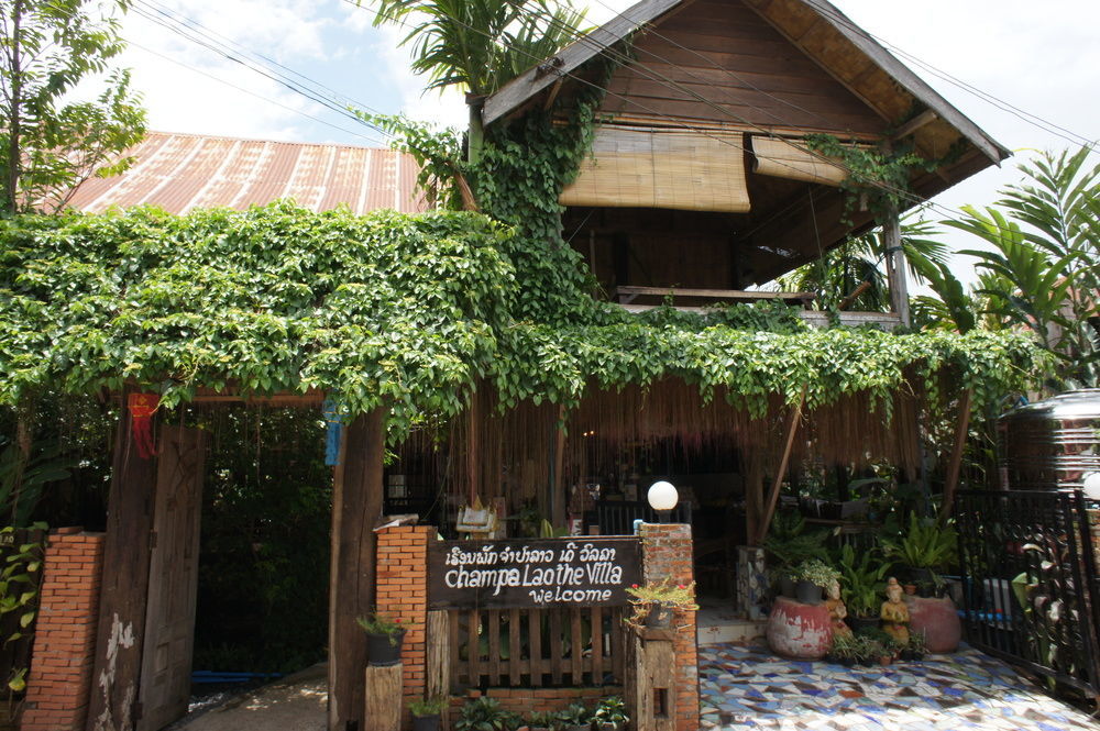 Champa Lao Bungalows Hotel Vang Vieng Bagian luar foto