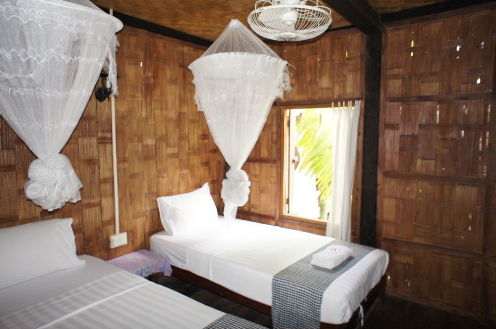 Champa Lao Bungalows Hotel Vang Vieng Bagian luar foto
