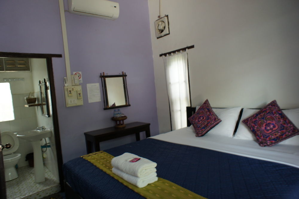 Champa Lao Bungalows Hotel Vang Vieng Bagian luar foto